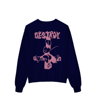 Nome do produto [Moletom] DESTROY