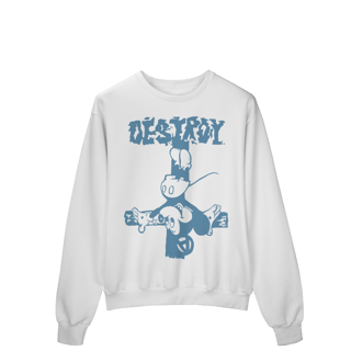 Nome do produto [Moletom] DESTROY