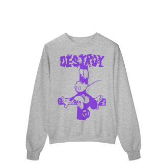 Nome do produto [Moletom] DESTROY