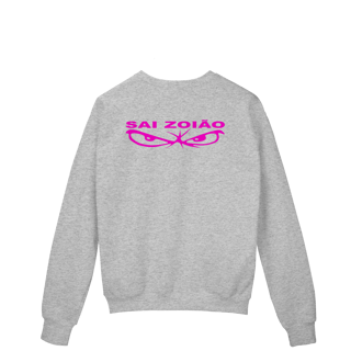 Nome do produto [Moletom] SAI ZOIÃO