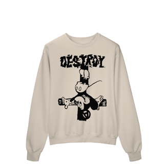 Nome do produto [Moletom] DESTROY