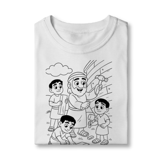 Nome do produto CAMISETA PARA COLORIR 