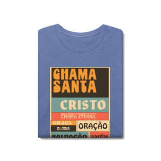Nome do produto Tshirt Estonada- Chama Santa