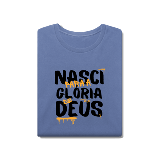 Nome do produto Tshirt Estonada - Nasci para Deus