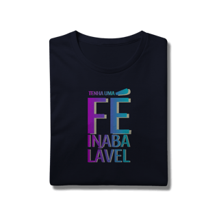 Nome do produto Tshirt Prime - Fé inabalavel