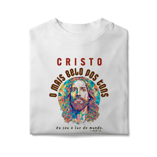 Nome do produto Tshirt Cristo Cores