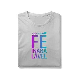 Nome do produto Tshirt Prime - Fé inabalavel