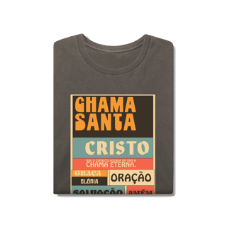Nome do produto Tshirt Estonada- Chama Santa