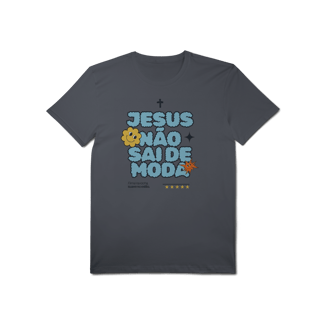 Nome do produto Tshirt Jesus não sai de moda