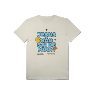 Nome do produto Tshirt Jesus não sai de moda