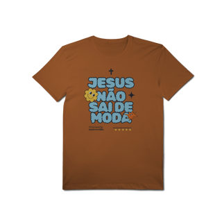 Nome do produto Tshirt Jesus não sai de moda