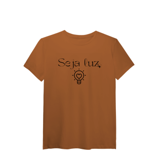 Nome do produto Tshirt Pima- Seja Luz