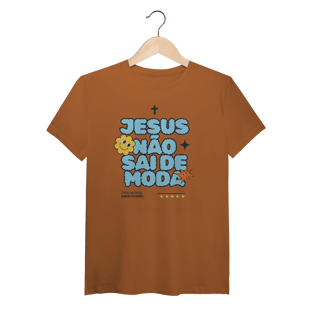 Nome do produto Tshirt Pima - Jesus não sai de moda