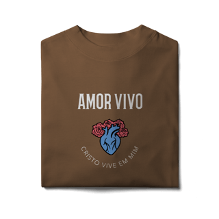 Nome do produto Tshirt Oversized - Amor Vivo