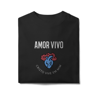 Nome do produto Tshirt Oversized - Amor Vivo