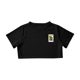 Nome do produto Camisa Cropped - LULA SMASH
