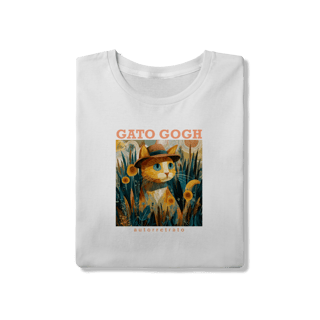 Nome do produto Camiseta Gato Gogh