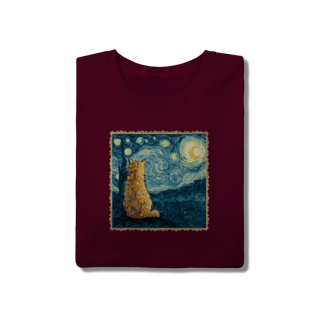 Nome do produto Camiseta Gato Estrelado