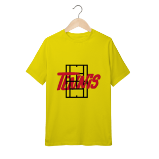 Nome do produto Camiseta Infantil Quality Tênis com Estampa Quadra e Tipografia – Algodão Premium