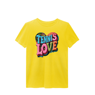 Nome do produto Camiseta Estonada Unissex Prime – Tennis Love