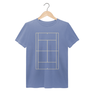 Nome do produto Camiseta Tênis Estonada Quadra & Bola 100% Algodão