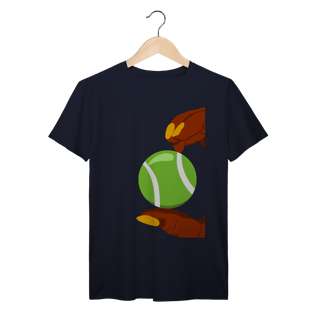 Nome do produto Camiseta Prime Tennis – Linha Prime com Estampa Bola de Tênis Divertida