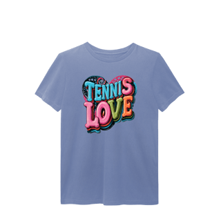 Nome do produto Camiseta Estonada Unissex Prime – Tennis Love