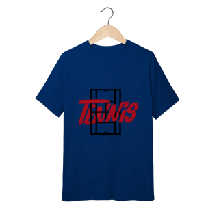 Nome do produto Camiseta Infantil Quality Tênis com Estampa Quadra e Tipografia – Algodão Premium