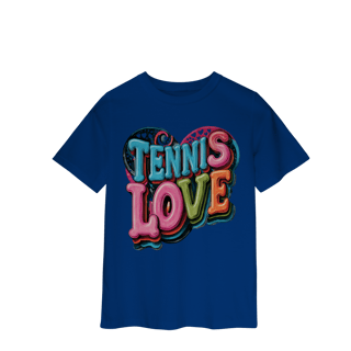 Nome do produto Camiseta Infantil Feminina Classic Infantil Body Bebê Tennis Love