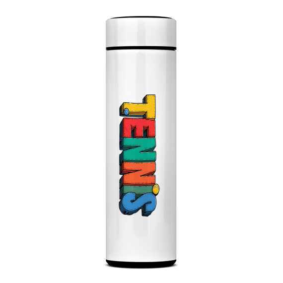 Garrafa Térmica Esportiva 400ml – Mantém Bebidas Frias ou Quentes | Ideal para Tenistas