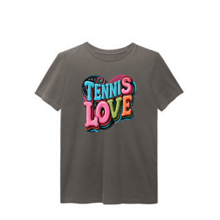 Nome do produto Camiseta Estonada Unissex Prime – Tennis Love
