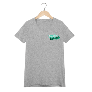 Nome do produto Camiseta Feminina Baby Long Quality – Estampa Tennis Lifestyle