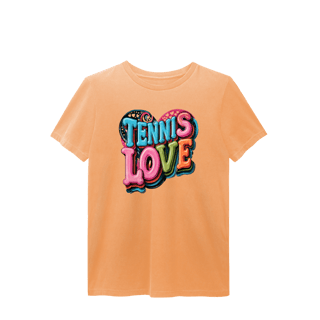 Nome do produto Camiseta Estonada Unissex Prime – Tennis Love