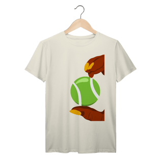 Nome do produto Camiseta Prime Tennis – Linha Prime com Estampa Bola de Tênis Divertida