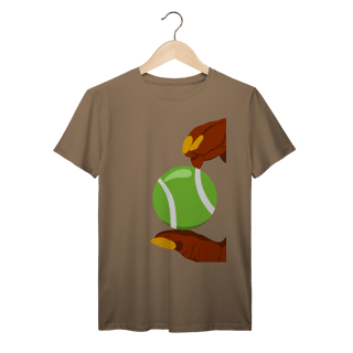 Nome do produto Camiseta Prime Tennis – Linha Prime com Estampa Bola de Tênis Divertida