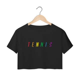 Nome do produto Cropped Tênis Friends | Algodão Premium e Estilo Nostálgico