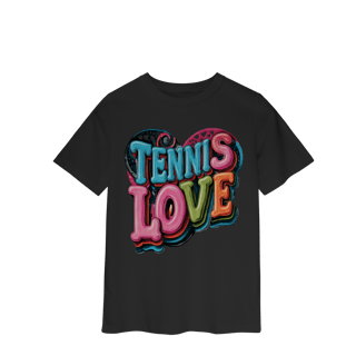 Nome do produto Camiseta Infantil Feminina Classic Infantil Body Bebê Tennis Love