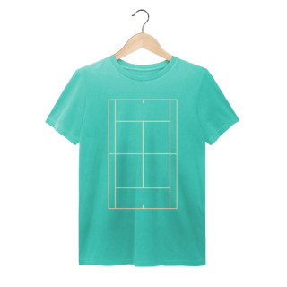 Nome do produto Camiseta Tênis Estonada Quadra & Bola 100% Algodão