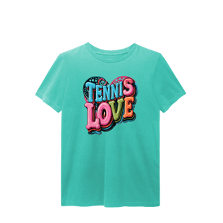 Nome do produto Camiseta Estonada Unissex Prime – Tennis Love