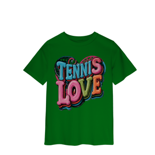 Nome do produto Camiseta Infantil Feminina Classic Infantil Body Bebê Tennis Love