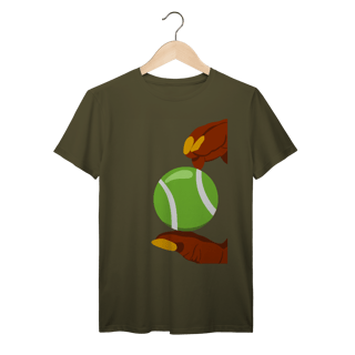 Nome do produto Camiseta Prime Tennis – Linha Prime com Estampa Bola de Tênis Divertida