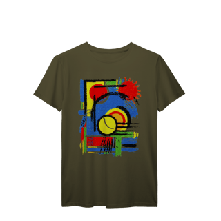Nome do produto Camiseta Prime Tennis Art – Linha Prime, Exclusividade e Design Artístico Premium