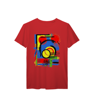 Nome do produto Camiseta Prime Tennis Art – Linha Prime, Exclusividade e Design Artístico Premium