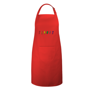 Nome do produto Avental de Cozinha TENNIS - Cozinhe com Estilo e Paixão