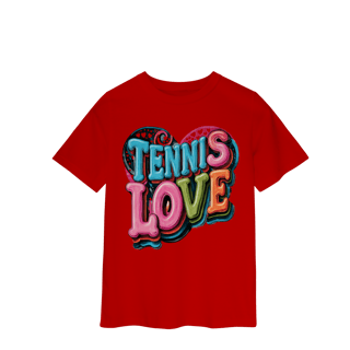 Nome do produto Camiseta Infantil Feminina Classic Infantil Body Bebê Tennis Love