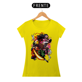 Nome do produto Camiseta Baby Long Demon Slayer - Tanjiro e Nazuko