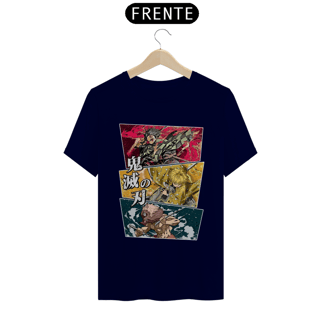 Nome do produto Camiseta Demon Slayer - Tanjiro, Zenitsu, Inosuke