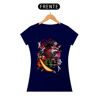 Nome do produto Camiseta Baby Long Demon Slayer - Tanjiro e Nazuko