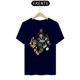 Nome do produto Camiseta Fire Force Shinra Jump Fire