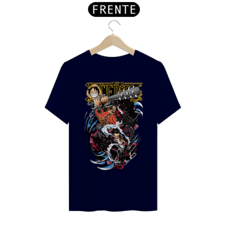 Nome do produto Camiseta One Piece Luffy vs Kaido